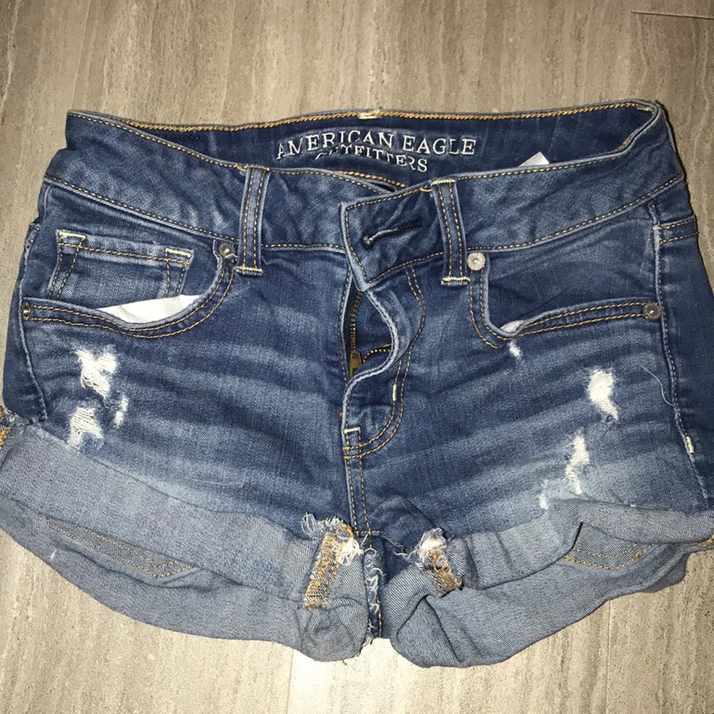 American Eagle super stretch Jean shorts